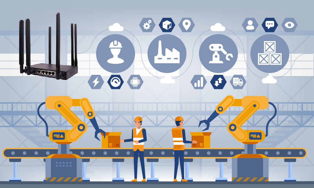 ‌工业路由器：大规模工业应用的必备利器